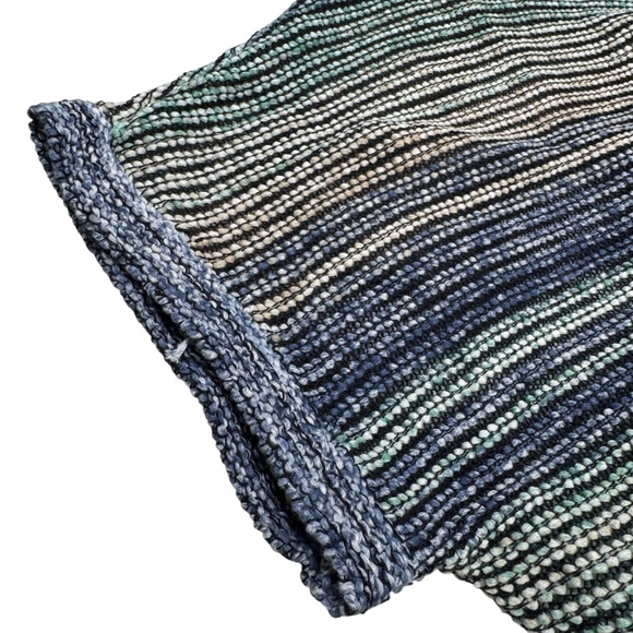 NWT PureJill J Jill Linen Cotton Modal Blend Knit Boxy Lagenlook coastal top XL - Picture 5 of 15